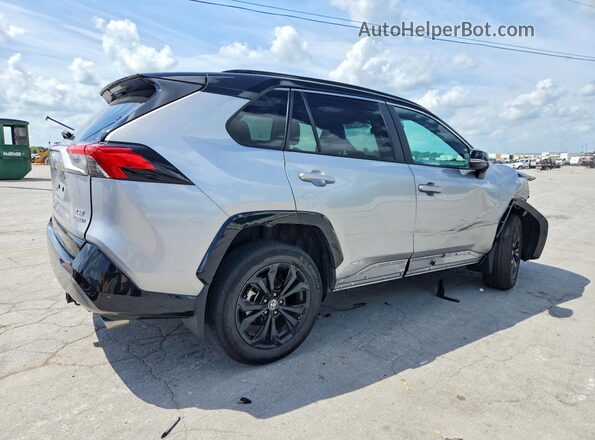 4T3E6RFV0PU107776 2023 TOYOTA RAV4 Silver Trasero derecho