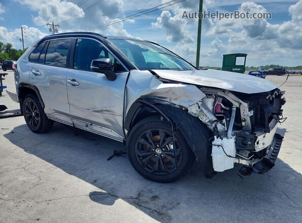 4T3E6RFV0PU107776 2023 TOYOTA RAV4 Silver Delantero derecho