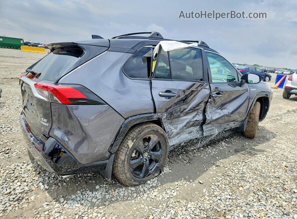4T3E6RFV1MU053061 2021 TOYOTA RAV4 Gray Задня права чверть