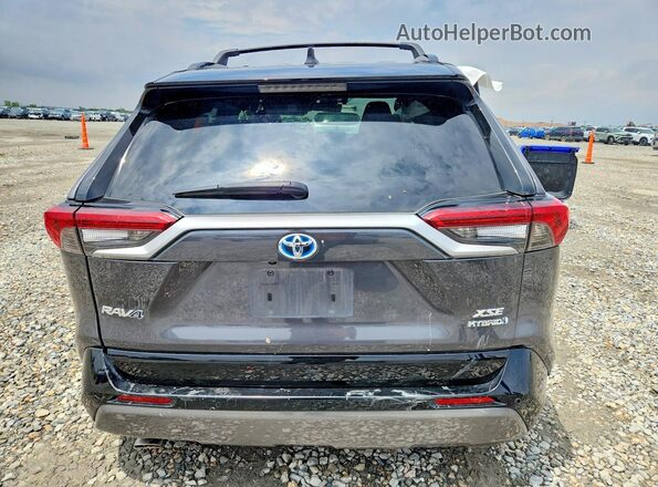 4T3E6RFV1MU053061 2021 TOYOTA RAV4 Gray Вид ззаду