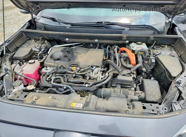 4T3E6RFV1MU053061 2021 TOYOTA RAV4 Gray Вид підкапотного простору