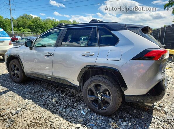 4T3E6RFV2MU048208 2021 TOYOTA RAV4 Серебряный Задняя левая четверть