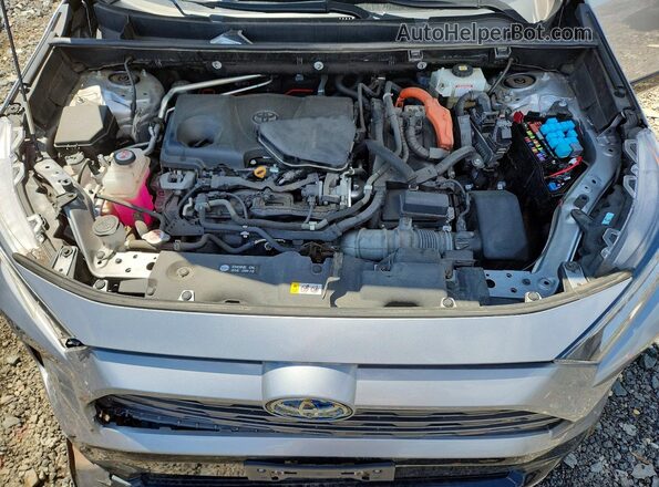 4T3E6RFV2MU048208 2021 TOYOTA RAV4 Серебряный Вид подкапотного пространства