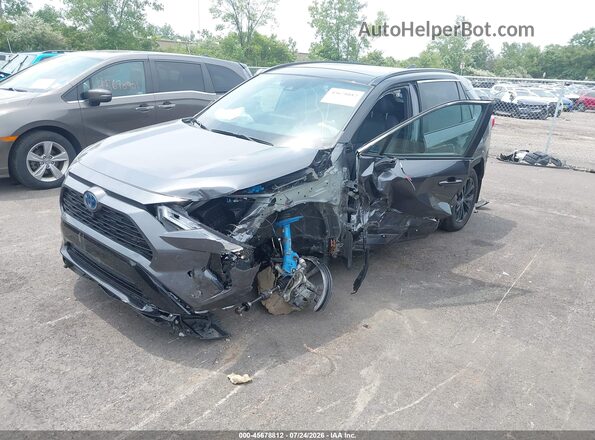4T3E6RFV2RU144556 2024 TOYOTA RAV4 HYBRID Gray Front left