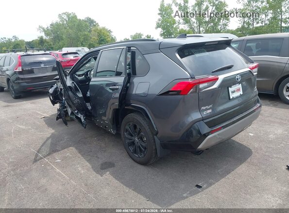 4T3E6RFV2RU144556 2024 TOYOTA RAV4 HYBRID Gray Rear left