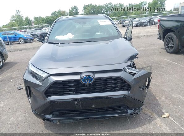 4T3E6RFV2RU144556 2024 TOYOTA RAV4 HYBRID Gray Instrument cluster view