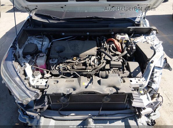 4T3E6RFV3MU045463 2021 TOYOTA RAV4 HYBRID White Rear view
