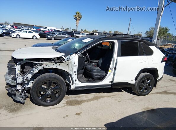 4T3E6RFV3MU045463 2021 TOYOTA RAV4 HYBRID White 