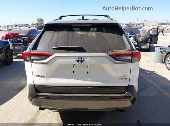 4T3E6RFV3MU045463 2021 TOYOTA RAV4 HYBRID White 