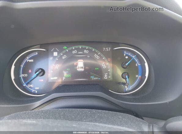 4T3E6RFV3NU078609 2022 TOYOTA RAV4 HYBRID White Widok tylnych siedzeń