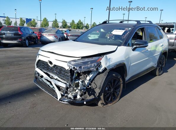 4T3E6RFV3NU078609 2022 TOYOTA RAV4 HYBRID White Widok z przodu