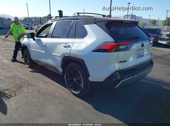 4T3E6RFV3NU078609 2022 TOYOTA RAV4 HYBRID White Tył lewy