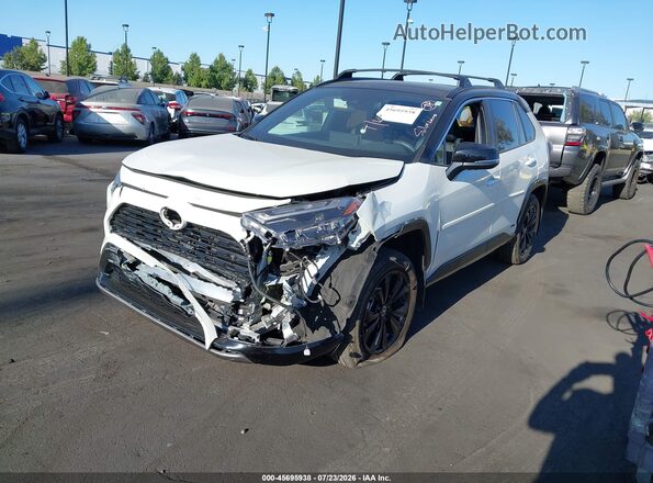4T3E6RFV3NU078609 2022 TOYOTA RAV4 HYBRID White Przód lewy
