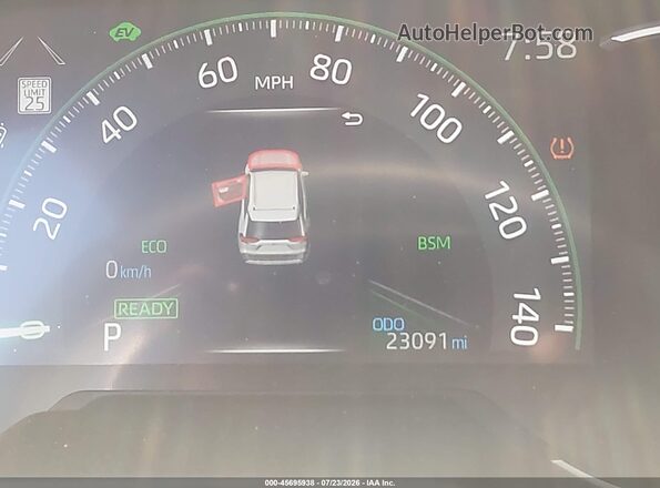 4T3E6RFV3NU078609 2022 TOYOTA RAV4 HYBRID White 