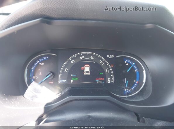 4T3E6RFV3NU093868 2022 TOYOTA RAV4 HYBRID Silver Widok tylnych siedzeń