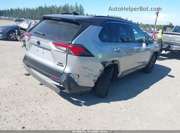 4T3E6RFV3NU093868 2022 TOYOTA RAV4 HYBRID Silver Tył prawy