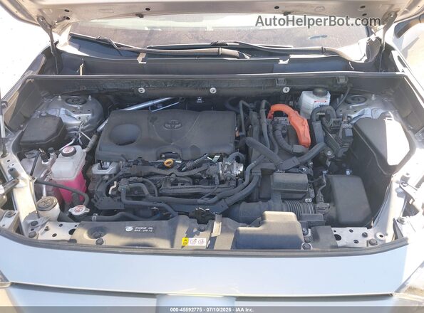 4T3E6RFV3NU093868 2022 TOYOTA RAV4 HYBRID Silver Widok z tyłu