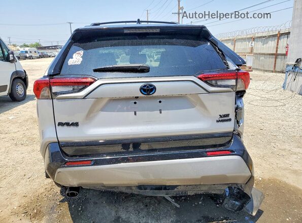 4T3E6RFV3PU113474 2023 TOYOTA RAV4 Silver Հետևի տեսք