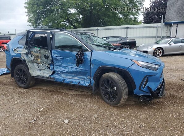 4T3E6RFV3SU179063 2025 TOYOTA RAV4 Blue Front right