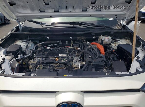 4T3E6RFV4MU058657 2021 TOYOTA RAV4 Белый Вид подкапотного пространства