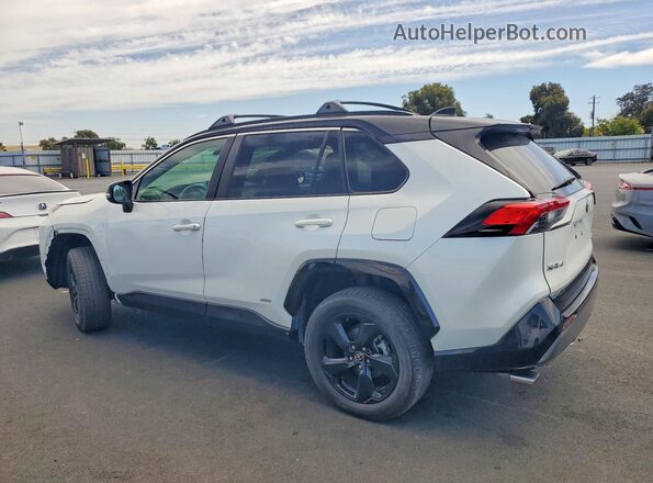 4T3E6RFV4MU058657 2021 TOYOTA RAV4 Белый Задняя левая четверть