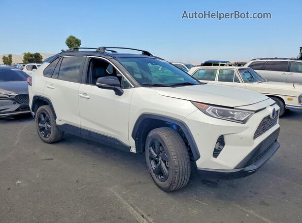 4T3E6RFV4MU058657 2021 TOYOTA RAV4 Белый Передняя правая четверть