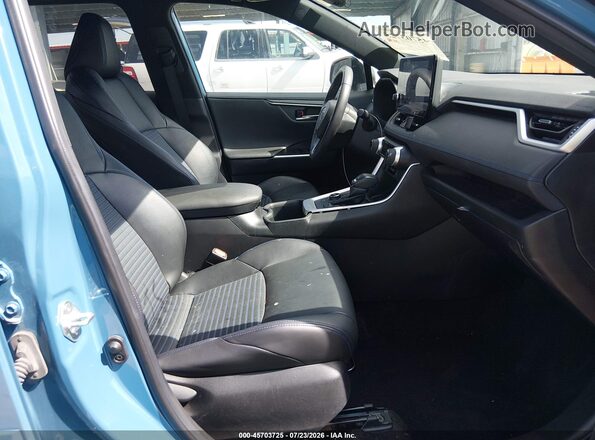 4T3E6RFV4PU106274 2023 TOYOTA RAV4 HYBRID Blue Vista interior delantera