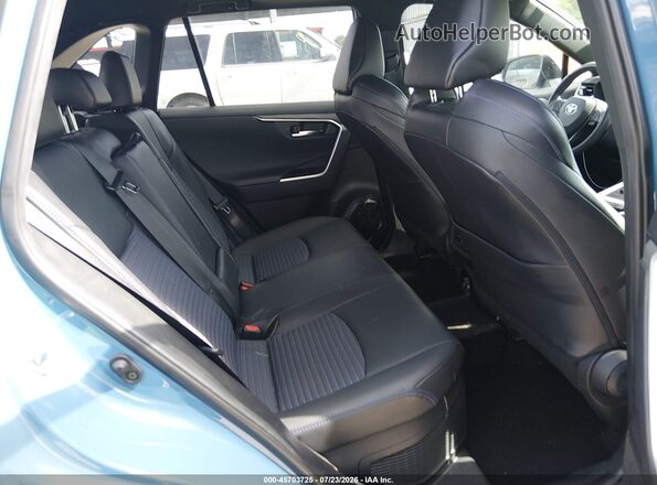 4T3E6RFV4PU106274 2023 TOYOTA RAV4 HYBRID Blue Vista de la etiqueta del VIN