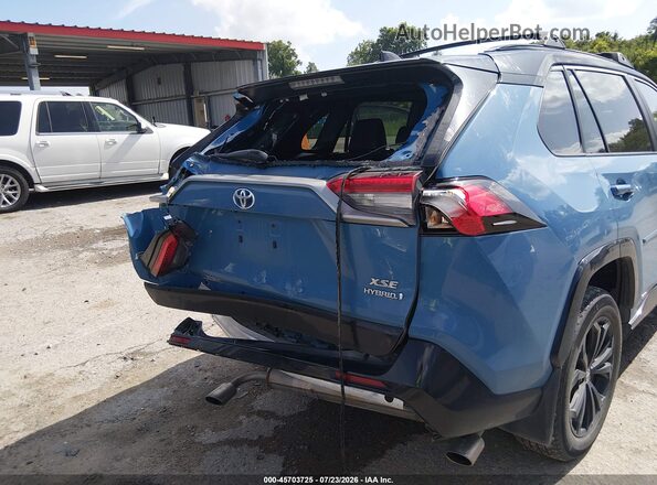 4T3E6RFV4PU106274 2023 TOYOTA RAV4 HYBRID Blue Vista frontal