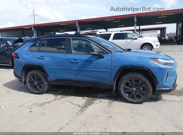 4T3E6RFV4PU106274 2023 TOYOTA RAV4 HYBRID Blue Vista interior de 360 grados