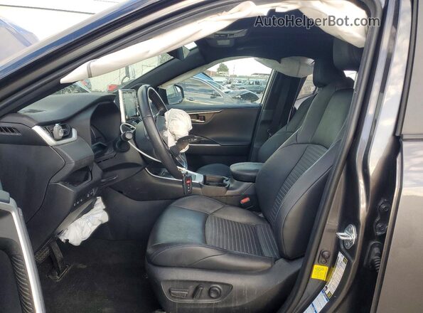 4T3E6RFV5MU053726 2021 TOYOTA RAV4 Черный Вид салона спереди