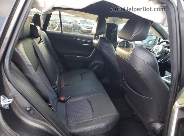 4T3E6RFV5MU053726 2021 TOYOTA RAV4 Черный Вид задней части салона