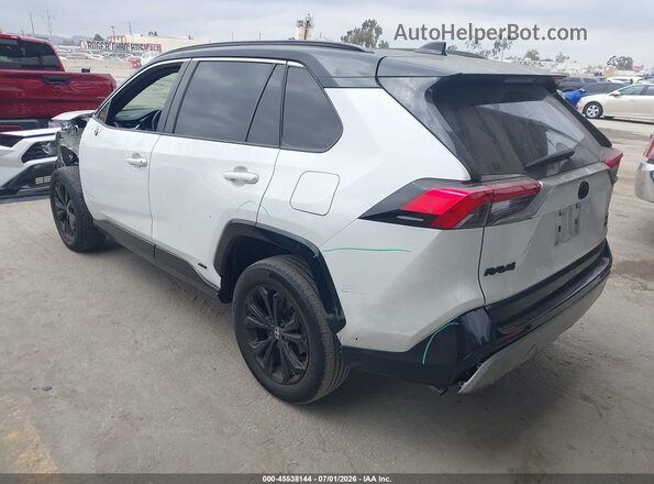 4T3E6RFV5PU106350 2023 TOYOTA RAV4 HYBRID White Հետևի ձախ