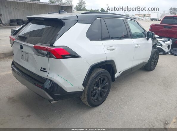 4T3E6RFV5PU106350 2023 TOYOTA RAV4 HYBRID White Հետևի աջ
