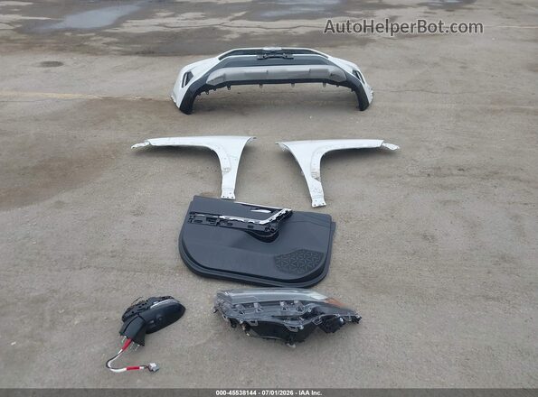 4T3E6RFV5PU106350 2023 TOYOTA RAV4 HYBRID White Սարքավորումների վահանակի տեսք