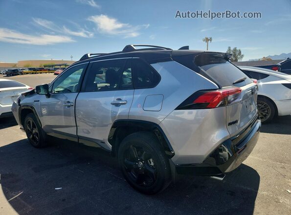 4T3E6RFV6MU042332 2021 TOYOTA RAV4 Silver უკანა მარცხენა