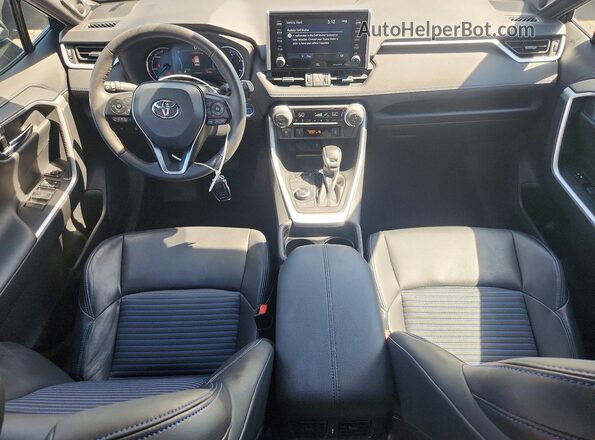 4T3E6RFV6MU042332 2021 TOYOTA RAV4 Silver წინა პანელის ხედი