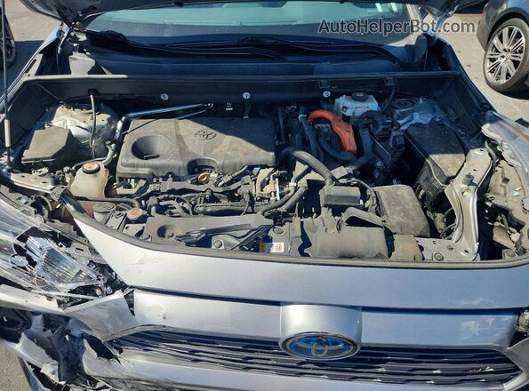 4T3E6RFV6MU042332 2021 TOYOTA RAV4 Silver უკანა სალონის ხედი