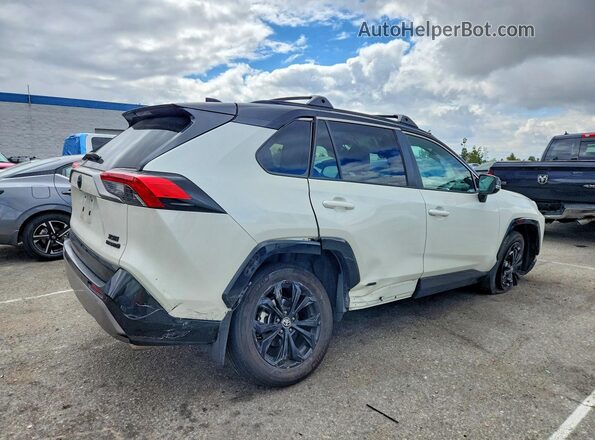 4T3E6RFV7NU089404 2022 TOYOTA RAV4 White Tył prawy