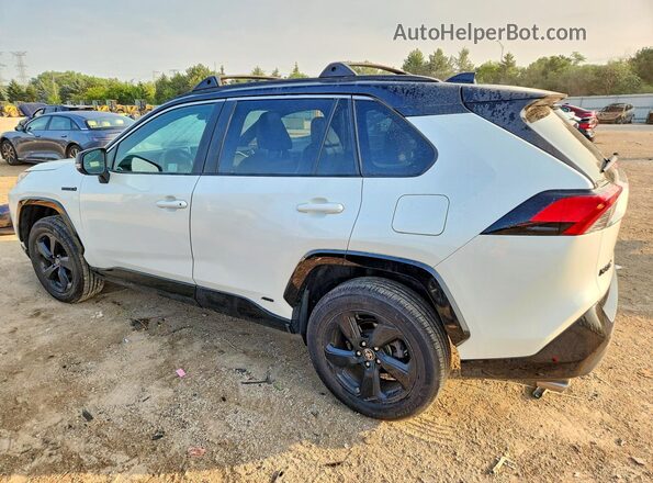 4T3E6RFV8MU040579 2021 TOYOTA RAV4 White Trasero izquierdo