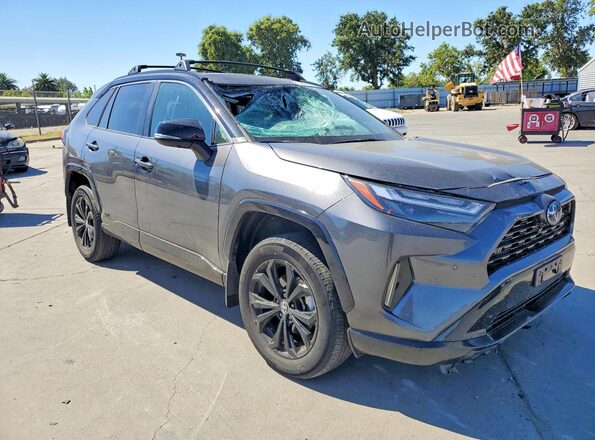 4T3E6RFV8PU122316 2023 TOYOTA RAV4 Gray Передня права чверть