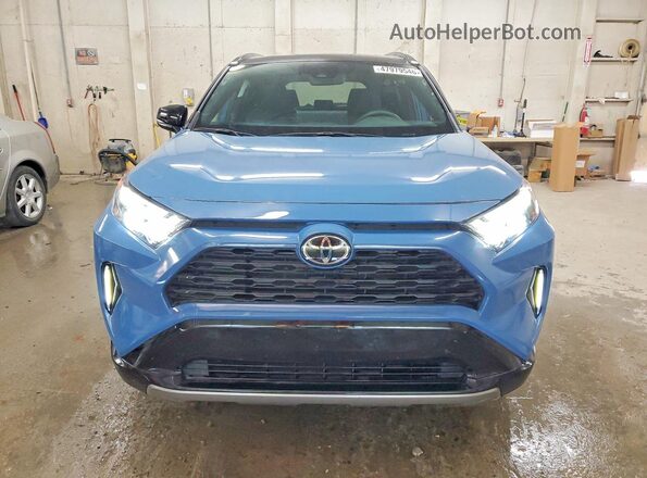 4T3E6RFV8SU180984 2025 TOYOTA RAV4 Blue Front view