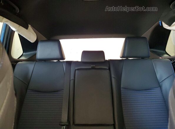 4T3E6RFV8SU180984 2025 TOYOTA RAV4 Blue Rear seats view