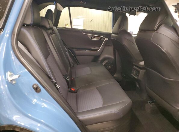4T3E6RFV8SU180984 2025 TOYOTA RAV4 Blue Rear interior view