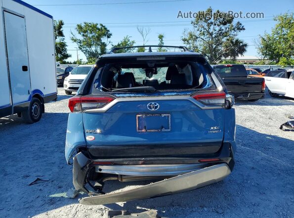 4T3E6RFV9RU163623 2024 TOYOTA RAV4 Синий Вид сзади