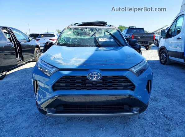 4T3E6RFV9RU163623 2024 TOYOTA RAV4 Синий Вид спереди