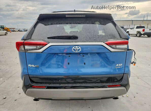 4T3E6RFV9SU177785 2025 TOYOTA RAV4 Blue Rear view