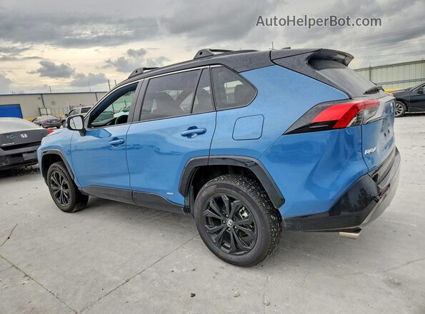 4T3E6RFV9SU177785 2025 TOYOTA RAV4 Blue Rear left