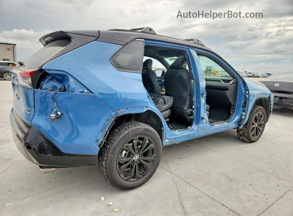 4T3E6RFV9SU177785 2025 TOYOTA RAV4 Blue Rear right