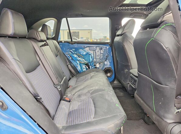 4T3E6RFV9SU177785 2025 TOYOTA RAV4 Blue Rear interior view